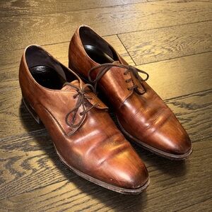 Ecco Classic Brown Leather Men's Shoes 42